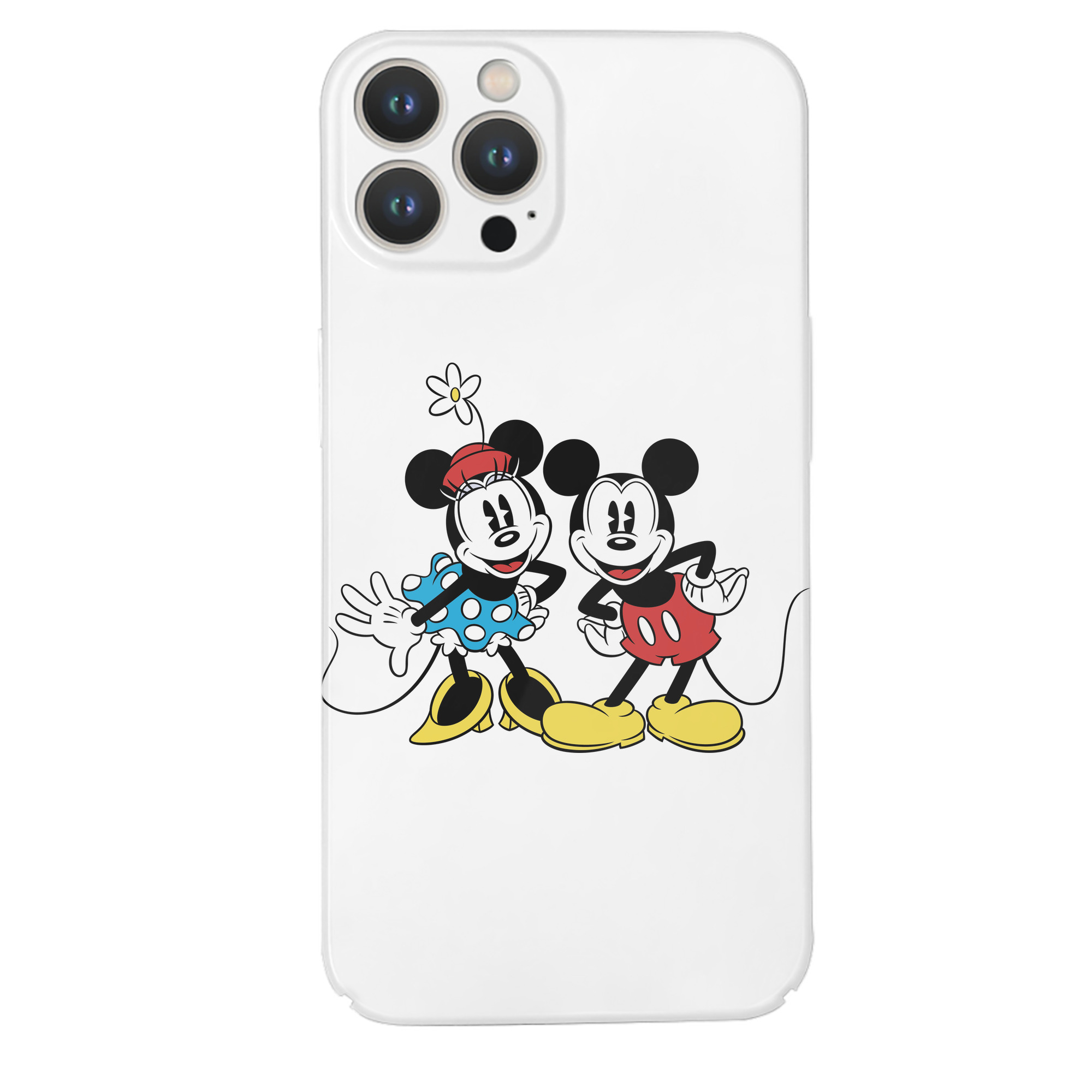 （画像用） ミッキーマウス Mickey Mouse 【iPhone 14シリーズ対応】ハードケース